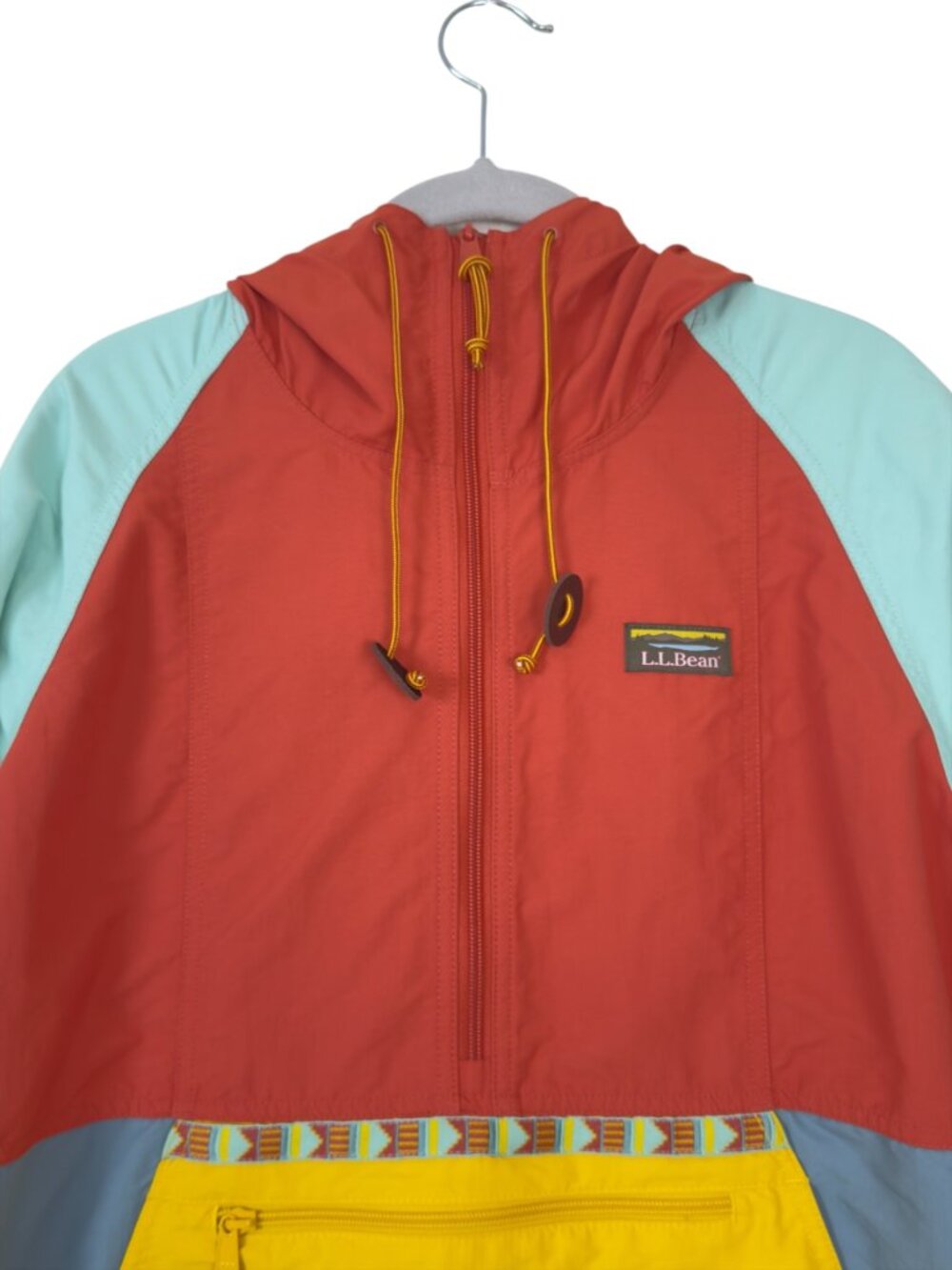 LL Bean Mountain Classic Women's Packable Water Resistant Half Zip Jacket - Picture 5 of 8